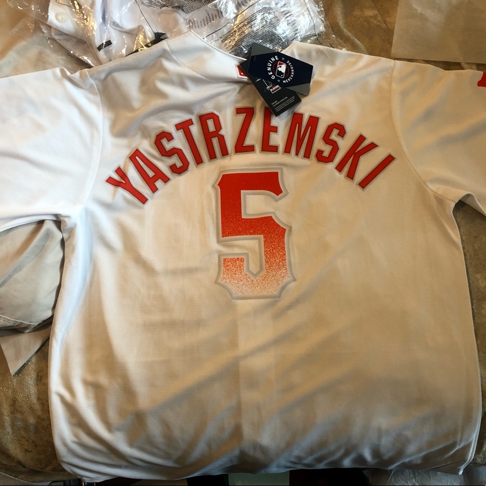 San Francisco Giants Nike city connect jersey size Large NWT #5 Yastrzemski